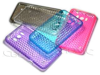   New Diamond TPU Gel skin silicone cases back cover for HTC Titan X310e
