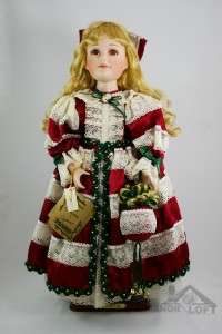 Seymour Mann 3rd Annual Christmas Doll Ashley LE # 6939/10000 by Janet 