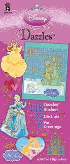   PRINCESS DAZZLES Outline Stickers/Die Cuts/Cut Outs Scrapbooking