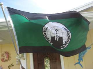 Anonymous 5 foot Flag Banner ANON 4Chan MEME 5x3  