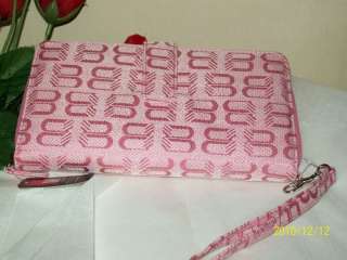 Mundi Material Bulk Clutch Wallet/Wristlet Pink NWT  