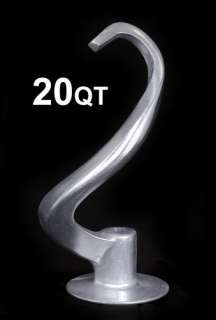 20 Quart QT Spiral Dough Hook Agitator Hobart Mixer NEW  