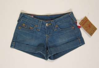 NWT True Religion jeans Allie shorts in Sugar Creek 24  
