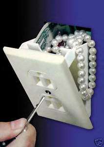New Hidden Safe Wall Plug Outlet (Fake Socket) Stash  