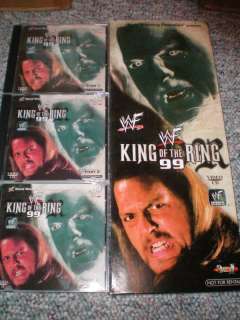 WWF WWE King of the Ring 1999 VCD Video CD Import RARE  