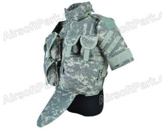 Airsoft Tactical OTV Vest with Magazine Pouches   ACU  