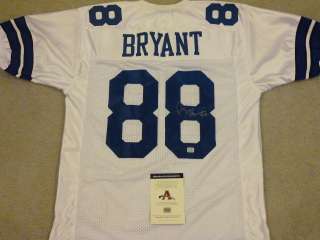 DEZ BRYANT SIGNED AUTO DALLAS COWBOYS JERSEY AAA AUTOGRAPHED  