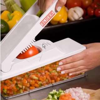 Vegetable Salad Slicer classic 1 Blade Cutter Chopper+ Gift  