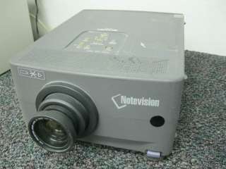 Working Sharp Notevision XG NV2U Projector  