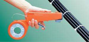 Nerei Handy Bundler Zip Tie Cable Wrap Gun Starter Kit  