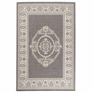 Antique Medallion Gray/White 8 Ft. 6 In. X 13 Area Rug 0194580270 at 