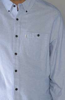 Crooks and Castles The Regent Oxford Chambray Buttondown Shirt in 