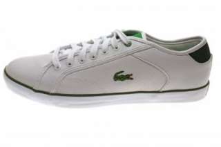 Lacoste Herrenschuhe Darton BQ Leather White/Green  Schuhe 