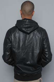 LRG Core Collection The CC Perf Faux Leather Jacket  Karmaloop 