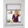 Insektenschutzrollo für Fenster bis max 130 x 160 cm in weiß von 