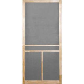 Screen Tight 32 in. Unfinished Wood T Bar Screen Door WTBAR32HD at The 