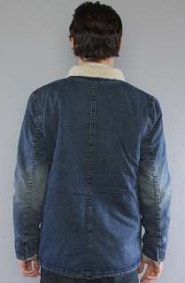 Obey The Cobbler Jacket in Indigo  Karmaloop   Global Concrete 