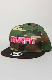 TRUKFIT The Truckfit Camo Culture Snapback in Woodland  Karmaloop 