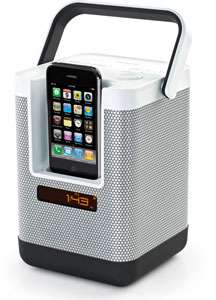 Memorex M10131 Party Cube tragbares Sound System für iPhone und iPod 