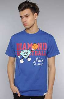 Diamond Supply Co. The Cutty Champ Tee in Royal Blue  Karmaloop 