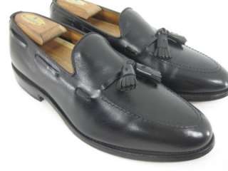   GRAYSON Black Moc Toe Tassel Loafer Dress Shoes 8.5 D #8217 $335