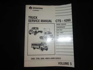 86 91 International Truck Service Manual Volume 5 CTS 4260 from 