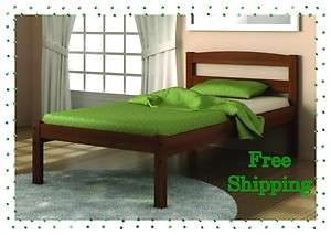   Size Espresso Platform Bed ** Donco Trading Company ** Wood  