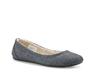 Self Esteem Fleece Fabric Flat Comfort Womens Shoes   DSW