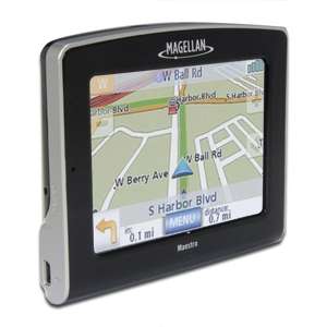 Magellan Maestro 3200 GPS   3.5 Touch Screen, 1.3M POI, SD Card Input 
