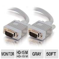    Cables To Go 50 Foot HD15 Male/Male SXGA (1280x1024) Monitor Cable