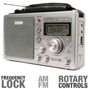 Eton S350DL AM/FM Shortwave Radio   Analog Tuner, Rotary Volume 