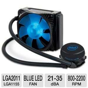 Intel BXRTS2011LC High Performance Liquid Cooler   120mm Fan, 2200 RPM 