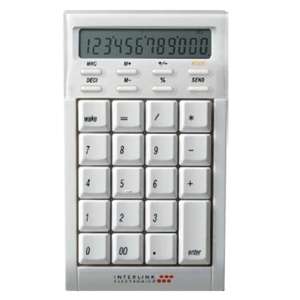 Interlink VP6270 Bluetooth Calculator Keypad 