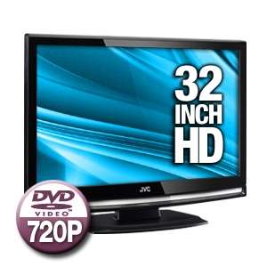 JVC LT32D200 32 LCD HDTV with DVD Combo   720p, 1366x768, 100001 