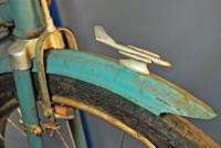Vintage 1940s or 50s Japanese Mixte bicycle rod and band brake bike 