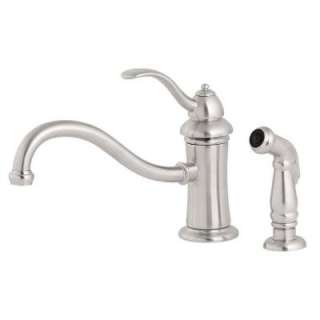 PfisterMarielle 1 Handle High Arc 2, 3 or 4 Hole Kitchen Faucet w/Side 