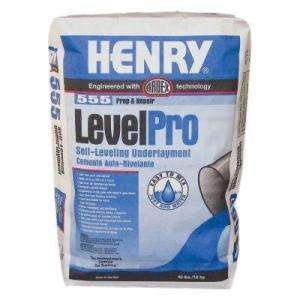 Self Leveling Compound from Henry     Model 12165