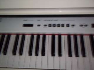 Digital Piano Acoustic Baby Grand White GEM grp800 Preset Variations 