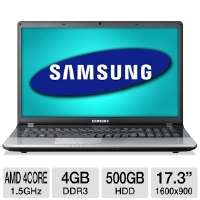 Samsung Series 3 NP305E7A A02US Laptop Computer   AMD Quad Core A6 