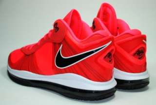 Nike Lebron James VIII 8 V/2 Low Solar Red  
