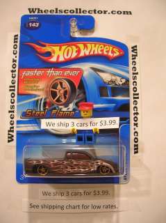 2005 Hot Wheels * STEEL FLAME S10 * Faster Than Ever FTE  
