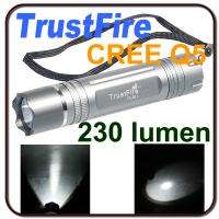New TrustFire TR 801 18650 CREE Q5 LED Flashlight Torch Light  