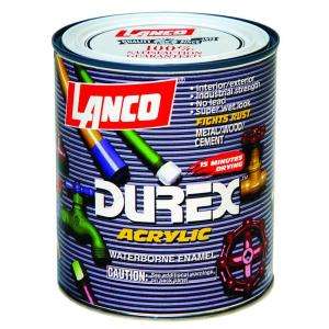 Lanco 1 1 Qt. Acrylic Latex Black Durex Primer DE717 5 at The Home 