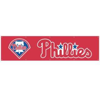 MLB 8 Ft. X 2 Ft. License Philadelphia Phillies Fan Banner 141520 at 