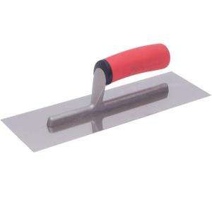 QLT by MARSHALLTOWN 12 in. x 4 in. Stainless Steel Finishing Trowel 