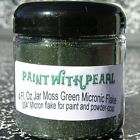 Moss Green metal flake paint powder coat custom gel NR