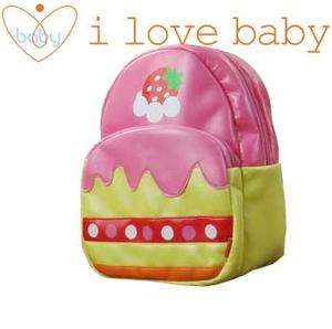 Linda Pink Cake Baby Kindergarten School Bag Backpack  