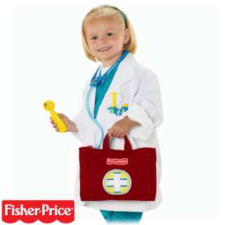 FISHER PRICE Arzttasche Kinder Arztkoffer Doktortasche Doktorset 7 tlg 