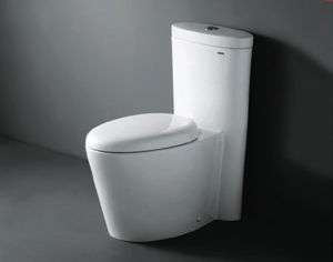 Ariel Monterey 1009 Dual Flush Modern White Toilet  