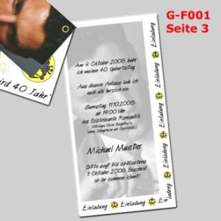 Karten Nr. G F002 und G F001
